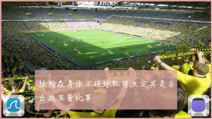 杨瀚森身体不适球队将决定其是否出战混音比赛